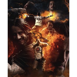 Champion WWE 16”x20” POSTER PRINT - CM PUNK