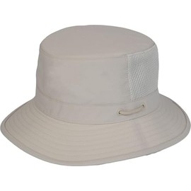 Tilley - Unisex Airflo Bucket Ltm1 Hat, Color Light Stone, Size: Large