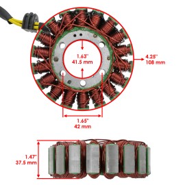 Celox Stator and Gasket for Polaris Ranger Crew 700 EFI 4X4 2008-2009 Polaris Ranger