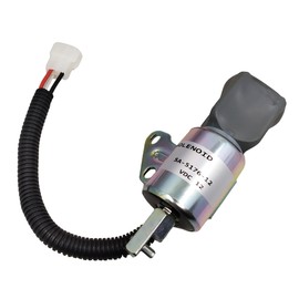 TTParts Compatible with Fuel Shut Off Valve Stop Solenoid Kubota 1756ES-12SUC5B1S5 SA-5176-12 12V