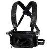 KRYDEX Tactical Chest Rig with Triple 5.56/7.62 Mag Pouch Insert