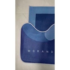 3pz Tapete Baño Ultra Suave Alfombra Antidesliz Absorbente                                                                                            