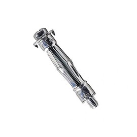 Molly m14204-xj Metal Cavity Wall Dowels with Screws M4 Diameter 4 x 46 mm, Grey, Set of 5)