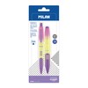 MILAN Blister pack 1 ballpoint pen + 1 mechanical pencil