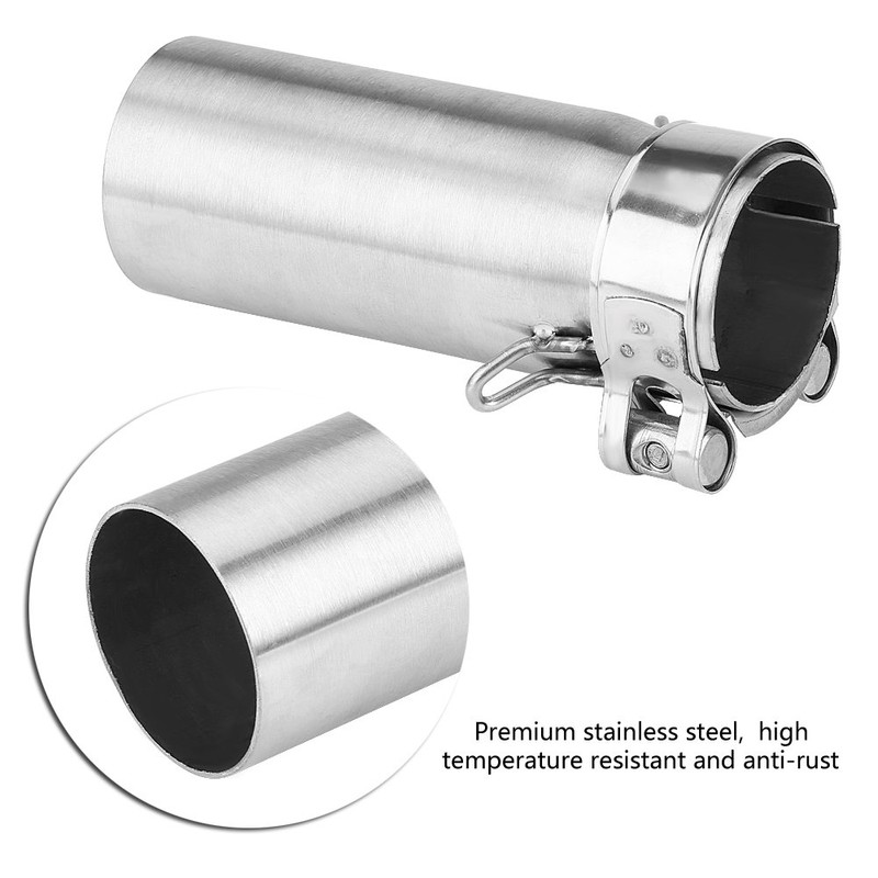 Motorcycle Exhaust Pipe, 51 mm Motorcycle Exhaust Pipe, Slip On