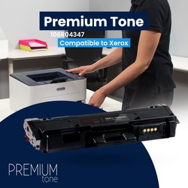 Premium Tone Replacement for Xerox B210 106R04347 High Yield Black for B205 MFP, B205/NI, B210, B215 MFP