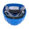 Blue Breathable ABS Hard Hat Adjustable Anti‑Smash Comfortable Helmet for