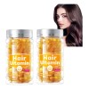 2pcs Capilar Reparación Nutrición Cápsulas Hair Vitaminas