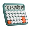 12 Digit Calculator Large LCD Display Big Button Standard Mechanical