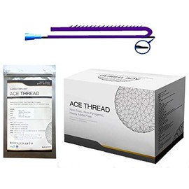 EDS Nasal Care - ACE PDO thread lift KOREA face/whole body - 360R Bidirection Cog Type/L-type Blunt (12pcs) for Nose Care (21G60/80)