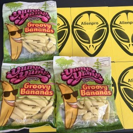 None Ship N 24 Hours. New-Yummy Yummy Gummy Candy Groovy Bananas. 4.5 0z /set 3pack
