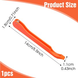 Copper Foil Hand Foiler for Stained Glass, Copper Foiling Tool Hand Foiler for Stained Glass Supplies Efficient Supplies for Stainedglass Work DIY Crafter (Orange,1)