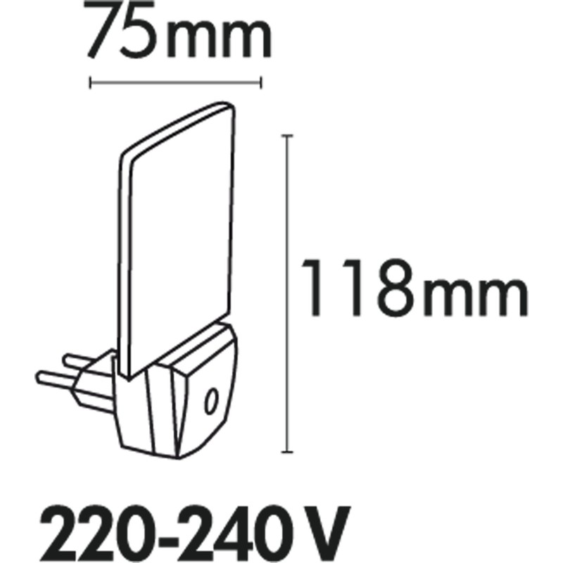 Best Season 357-11 LED Nightlight with Sensor nightlight Orientation light
