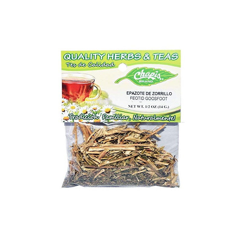6 PIECES CHAPIS EPAZOTE DE ZORRILLO NATURAL HERBS HIERBAS Net
