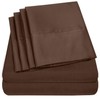 Full Size Bed Sheets - 6 Piece 1500 Supreme Collection
