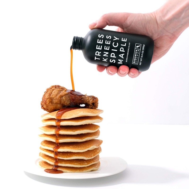 Trees Knees Spicy Maple Syrup, Grade-A Organic Maple Syrup with