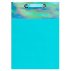 American Greetings Aqua Foil Cuff Cardstock Paper