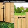 Gezen 12" Cane Bolt Gate Drop Rod Heavy Duty Gate