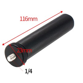 CS PRIORITY Universal 1/4 Inch Grip Stabiliser Holder Stand Hand Tripod Non-Slip Stick for Smartphone DSLR Camera Video LED