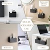 LINFIDITE 2 Pack Adhesive TV Remote Control Holder Wall Mount