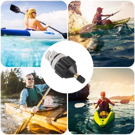 Inflatable Boat SUP Pump Adaptor Air Pump Converter Conventional Air Pump for Inflatable Boat Inflatable Bed Stand Up Paddle Board and Kayak