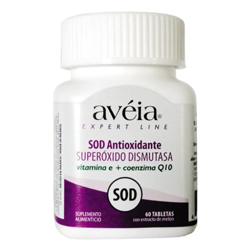 SOD Antioxidante para el Estrés – Superóxido Dismutasa + Glutatión