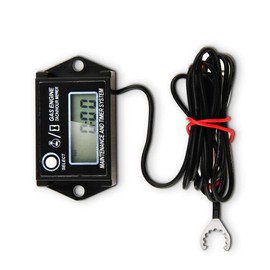 MACHSWON Digital Small Tachometer RPM Hour Counter for Snowmobile Ski Motorcycle Go-Kart Lawn Mower