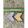 Sergeant Stripes/2 Patches Per Set /Brand New/*Note Currently Out Of