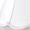 GOSO Bell Lamp Shades Set of 2 Medium Off White,