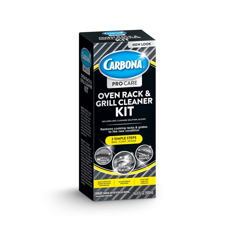 Carbona Oven Rack & Grill Cleaner | Eliminates Thick Grease