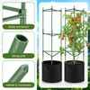 Colingmill 2 Pack 47" Tomato Cages with 10 Gallon Grow