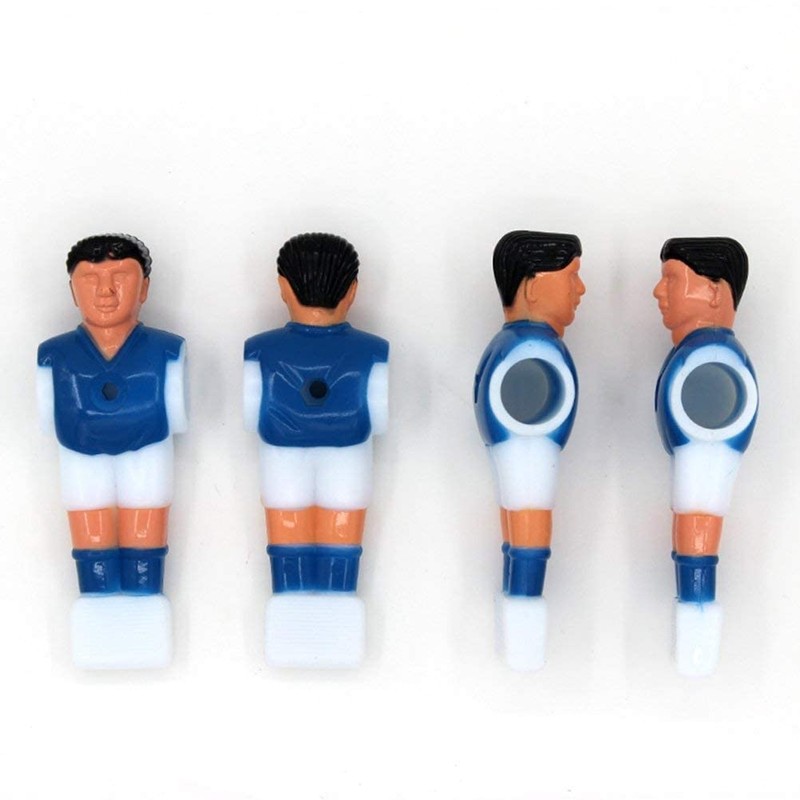 KODORIA 4pcs Foosball Men Foosball Players Set Foosball Replacement Parts
