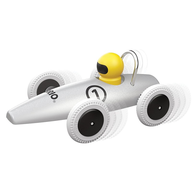 BRIO 30344 - Sonderedition Rennwagen, Silber-metallic