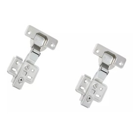 LIZOFERTAS Bisagra Cierre Suave Bidimensional 35mm Semi Curva Par