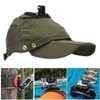 Sports Camera Multifunction Waterproof Baseball Hat Peaked Cap for DJI