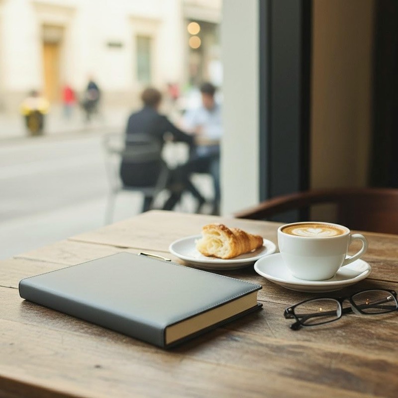 A5 Size Notebook Cover Book Cover with Pen Holder for