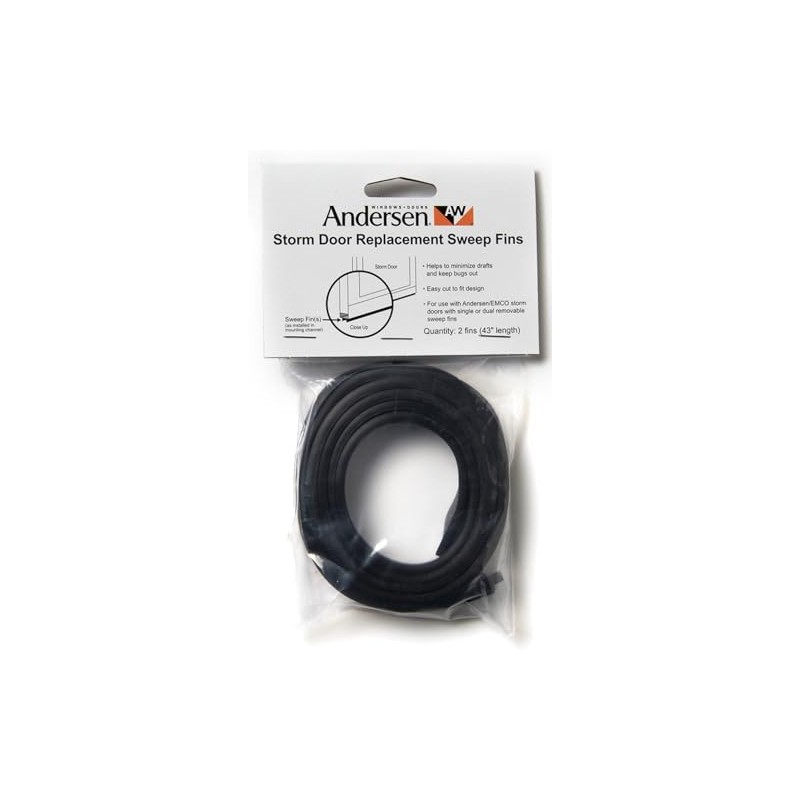 Andersen Storm Door Botton Sweep Fin Weatherstrip