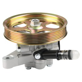 WMPHE Power Steering Pump with Pulley Compatible with Honda Pilot 2005 2006 2007 2008, Honda Odyssey 2005 to 2010, Acura MDX 2007 to 2013, Replacement for OEM 21-5442, 56110-RGL-A03, 56110-PVJ-A01