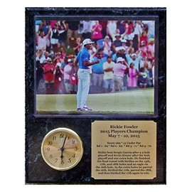 GFSF Rickie Fowler Players Championship 8x10 Photo Clock Plaque Final Putt
