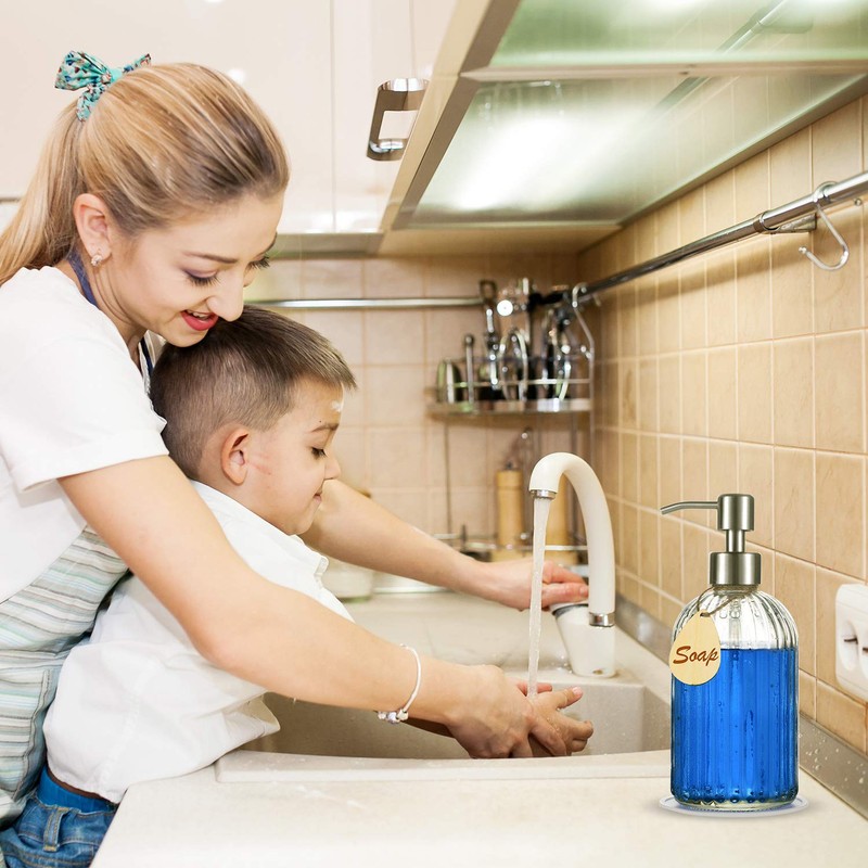 2025 Version soap Dispenser with Silicone Pad – Premium Quality