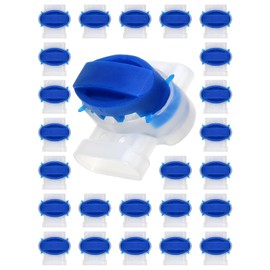 Donluhu Husqvarna & Gardena Cable Connectors for Robotic Lawnmowers, Pack of 25 Waterproof Connectors, Cable Connectors, Cable Clamps, 314 Cable Connectors for Automower, Lawnmower, Robotic Lawnmower