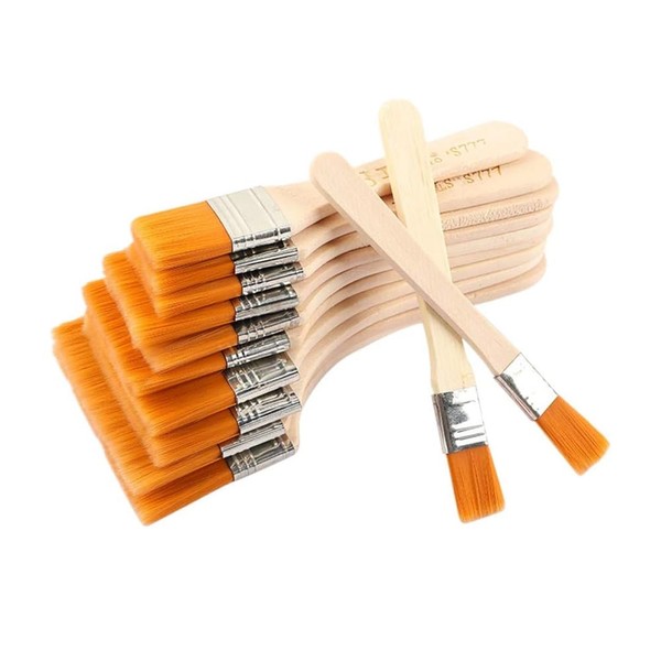 Sarini Wooden Handle Nylon Bristle Board Brushes Durable Versatile Brushes