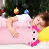Chubbyjoy Long Axolotl Plush Toy Body Pillow, 43” Cute Axolotl