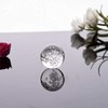 LONGWIN 1.6 Inch Crystal Bubbles Ball Glass Decorative Balls with