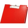 Esselte A4 Clipfolder with Cover, Rigid Plastic, Blue