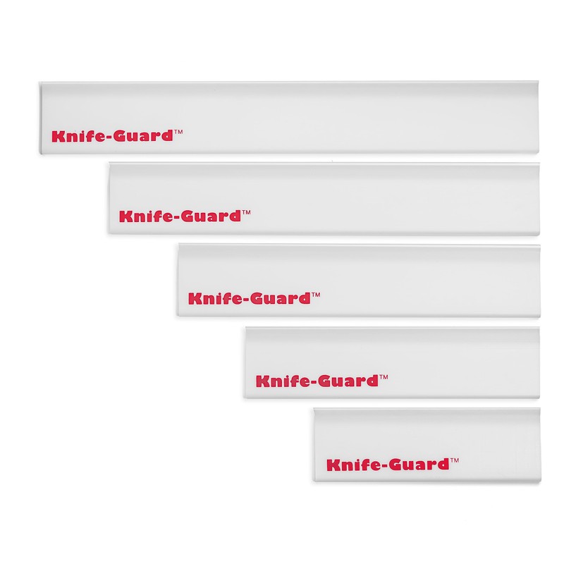 Knife-Guard Friction Gripping (8.5 inches x 1 inch, White)