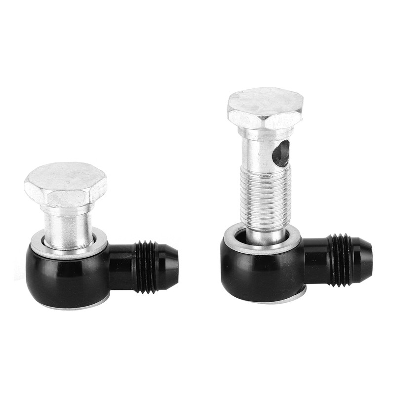 6AN x 1 / 4NPSM Oil Cooler 90° Banjo Fittings