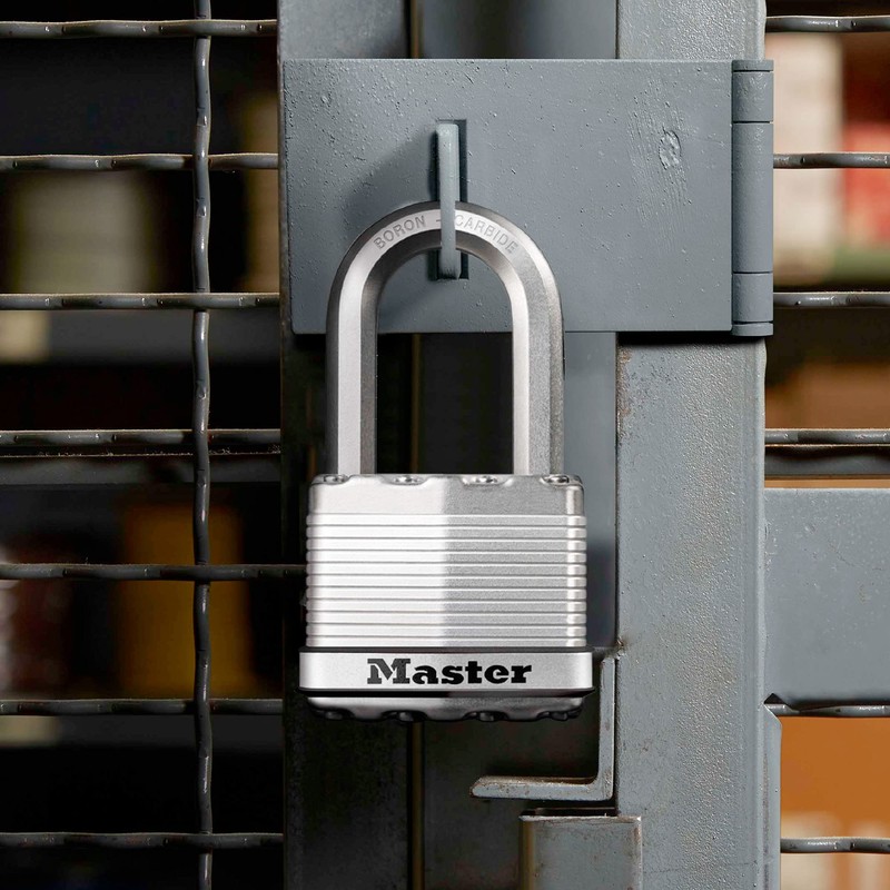 Master Lock M5JAD Padlock, Keyed, Professional Specifications, Rustproof, Outdoor, High