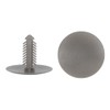X AUTOHAUX 30 Pieces Car Grey Bolt Rivets Trim Clips
