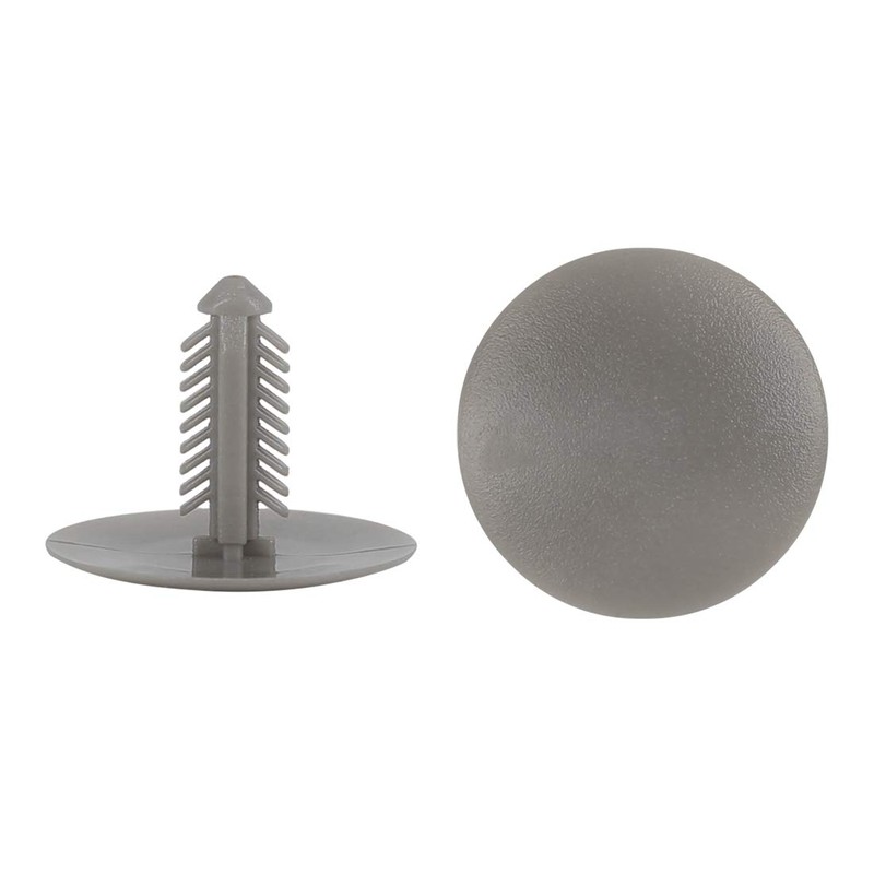 X AUTOHAUX 30 Pieces Car Grey Bolt Rivets Trim Clips